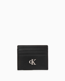 MINIMAL MONOGRAM 卡片套, BLACK, hi-res