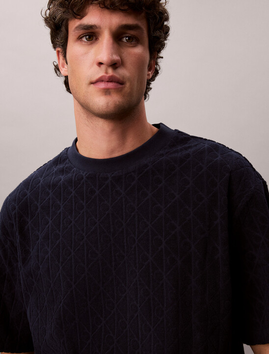 Emblem Logo Towelling T-shirt