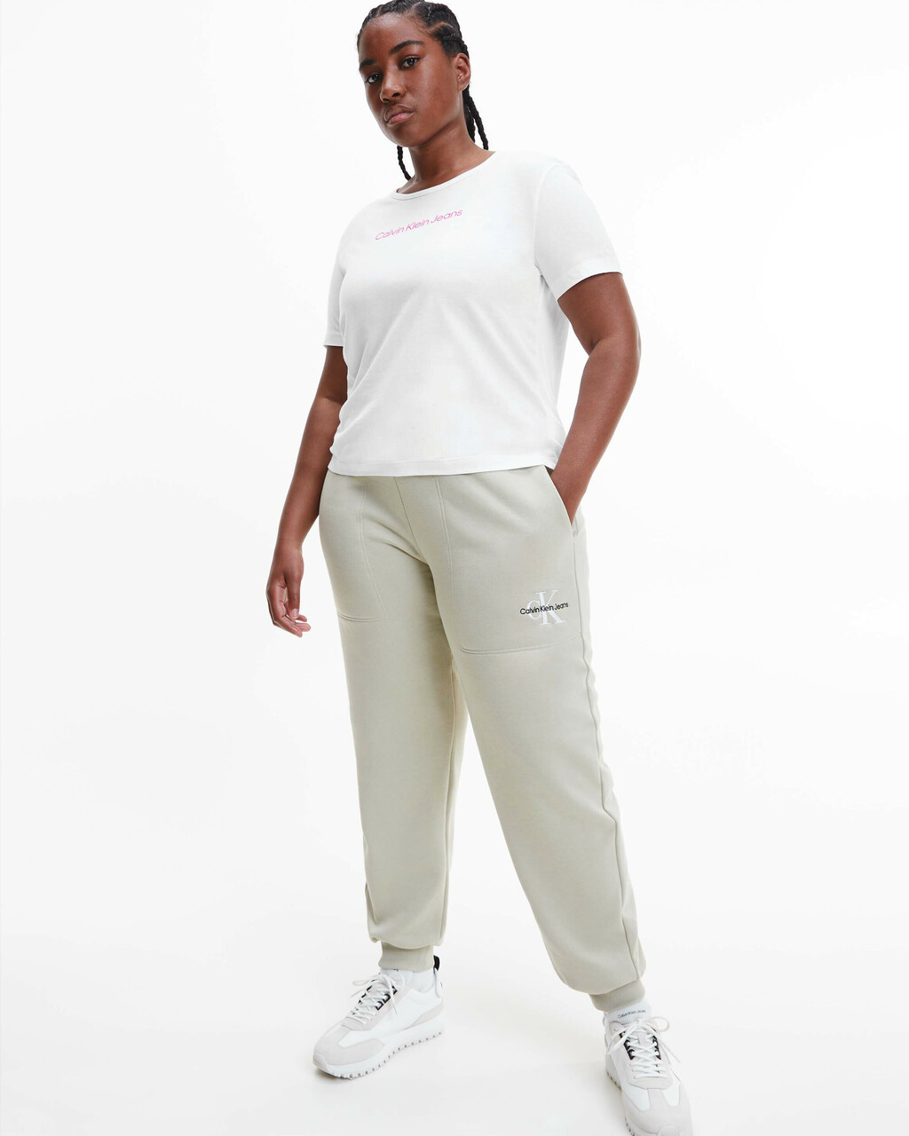 SHRUNKEN INSTITUTIONAL BABY TEE, Bright White, hi-res