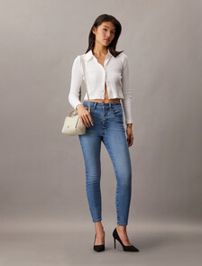 Monogram Shoulder Bag, Silver Birch, hi-res