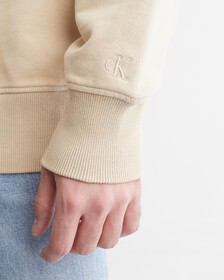 天然礦物染色 Monologo 標誌衛衣, Plaza Taupe, hi-res