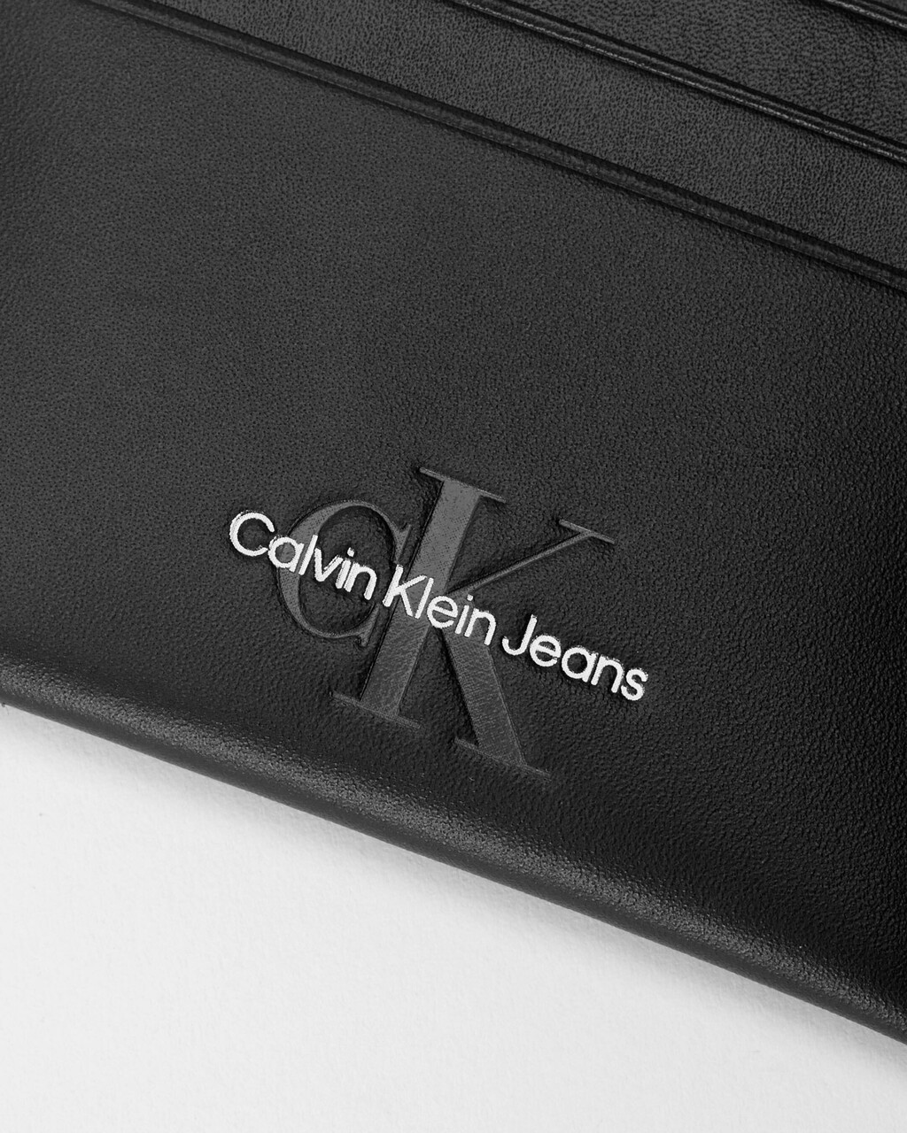 MONOGRAM SOFT CARD CASE, BLACK, hi-res