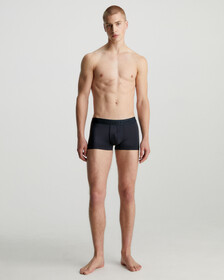 CK Black Low Rise Trunks, Black, hi-res