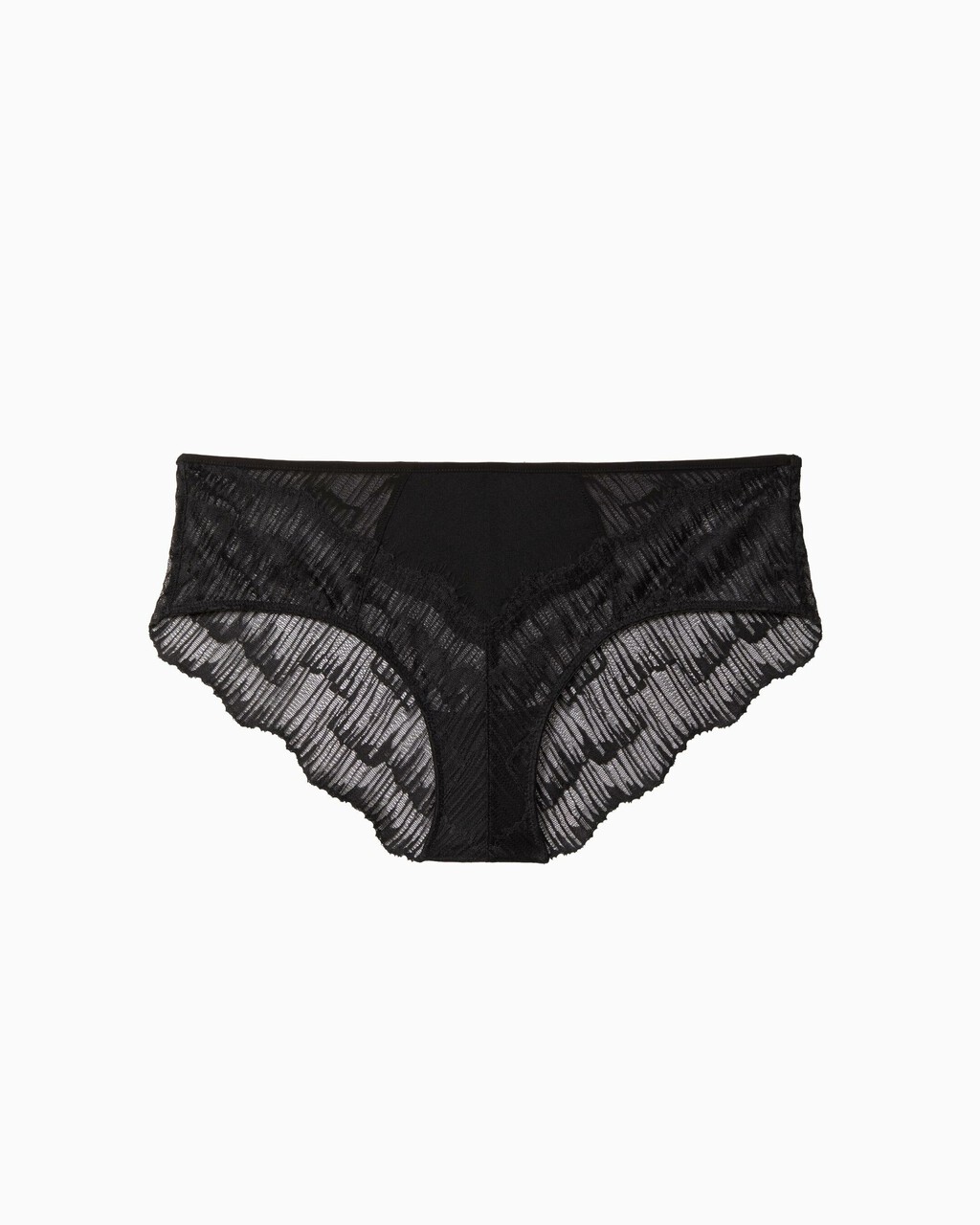 CK BLACK LINEAR LACE HIPSTER, Black, hi-res