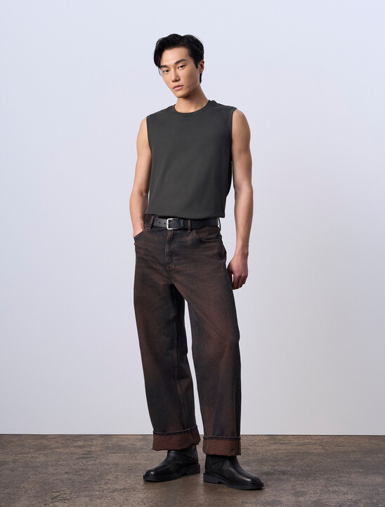 Jung Kook for Calvin Klein 寬肩背心