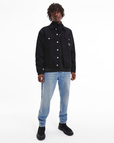 GENDERLESS DENIM JACKET, Denim Rinse, hi-res