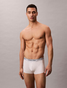 Low Rise Trunks - Micro Stretch Cooling, PLOTTED LOGO_CHALK, hi-res