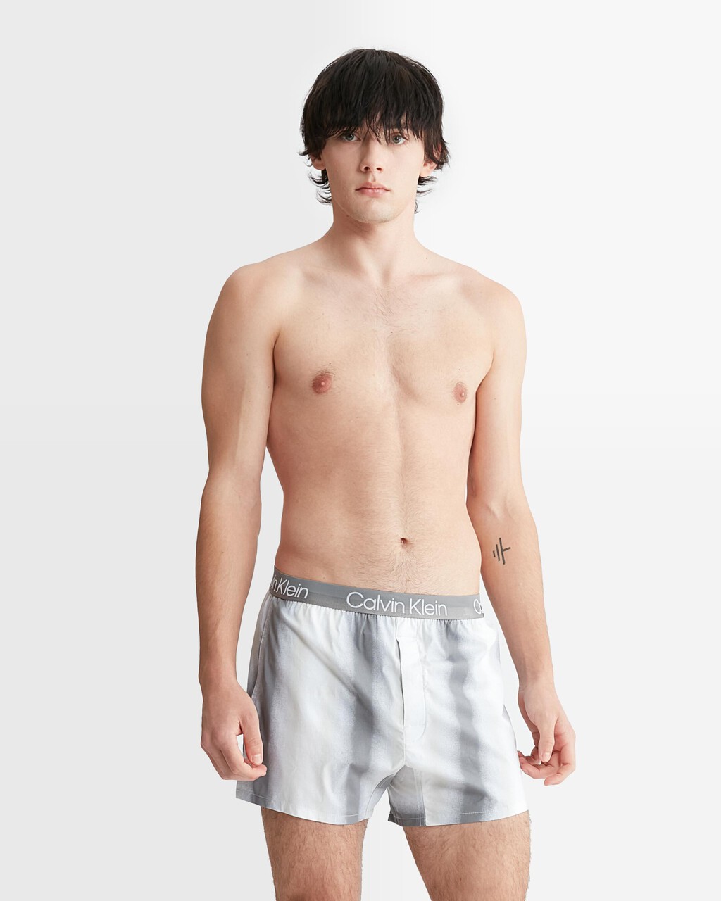 Modern Structure Slim Fit Boxers, BURNISHED STRIPE+ARCTIC ICE, hi-res