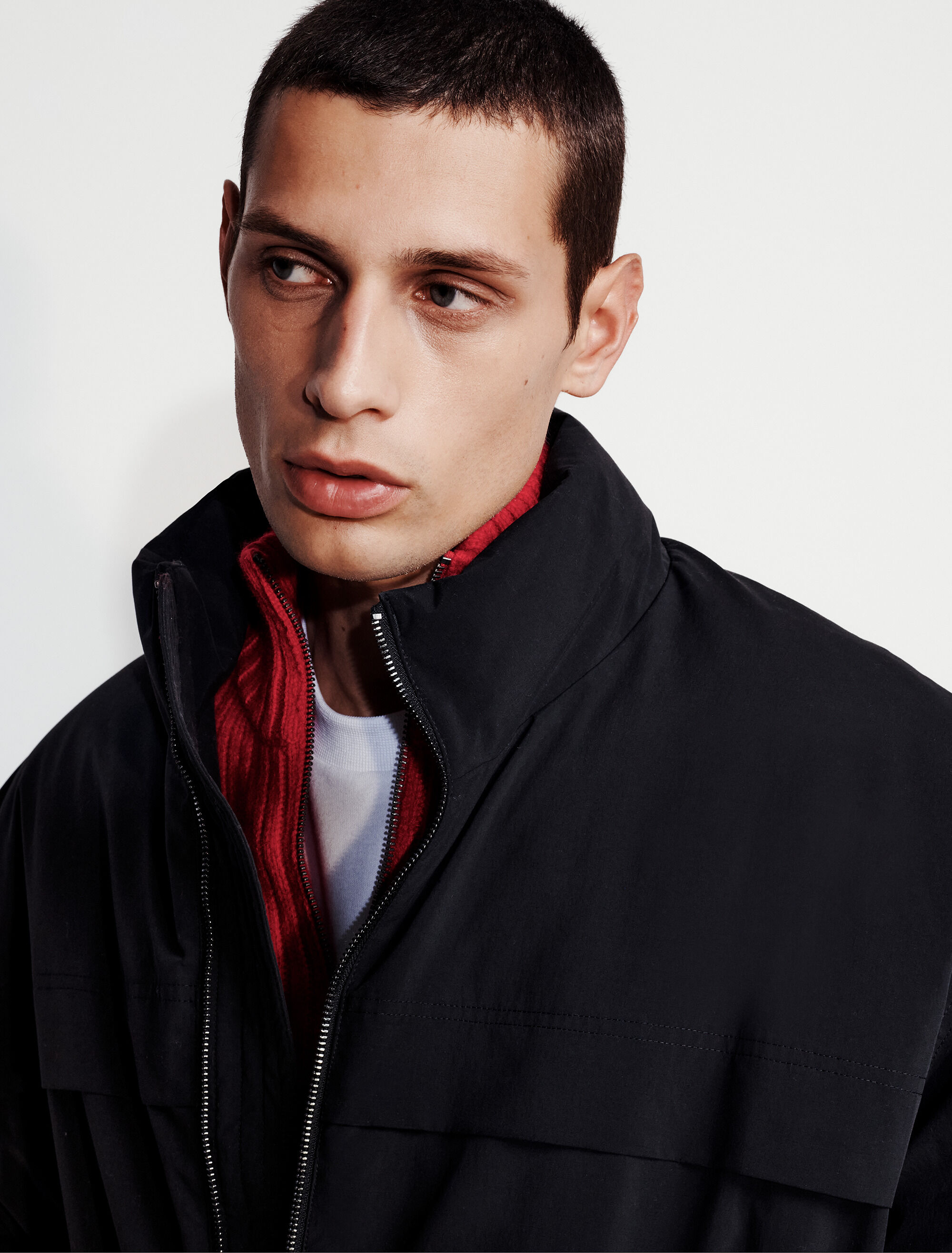 1/4 Zip Polo | red | Calvin Klein Hong Kong