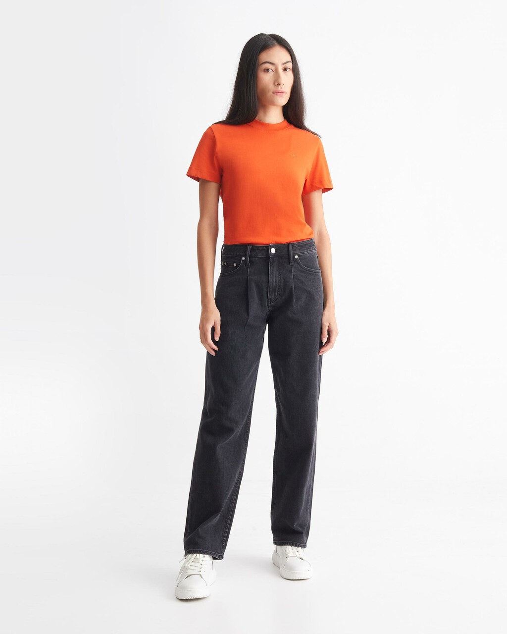 CLASSIC SLIM TEE, Red Clay, hi-res