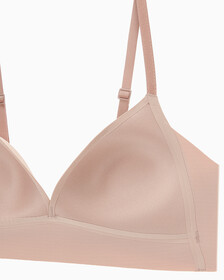INVISIBLES LIGHTLY LINED TRIANGLE BRA, Cedar, hi-res