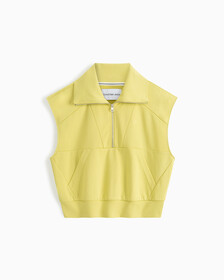 37.5 無袖 Polo 裇, Yellow Sand, hi-res