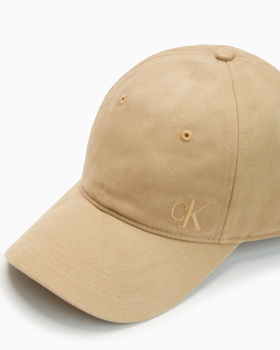 Brushed Cotton Twill Logo Baseball Cap