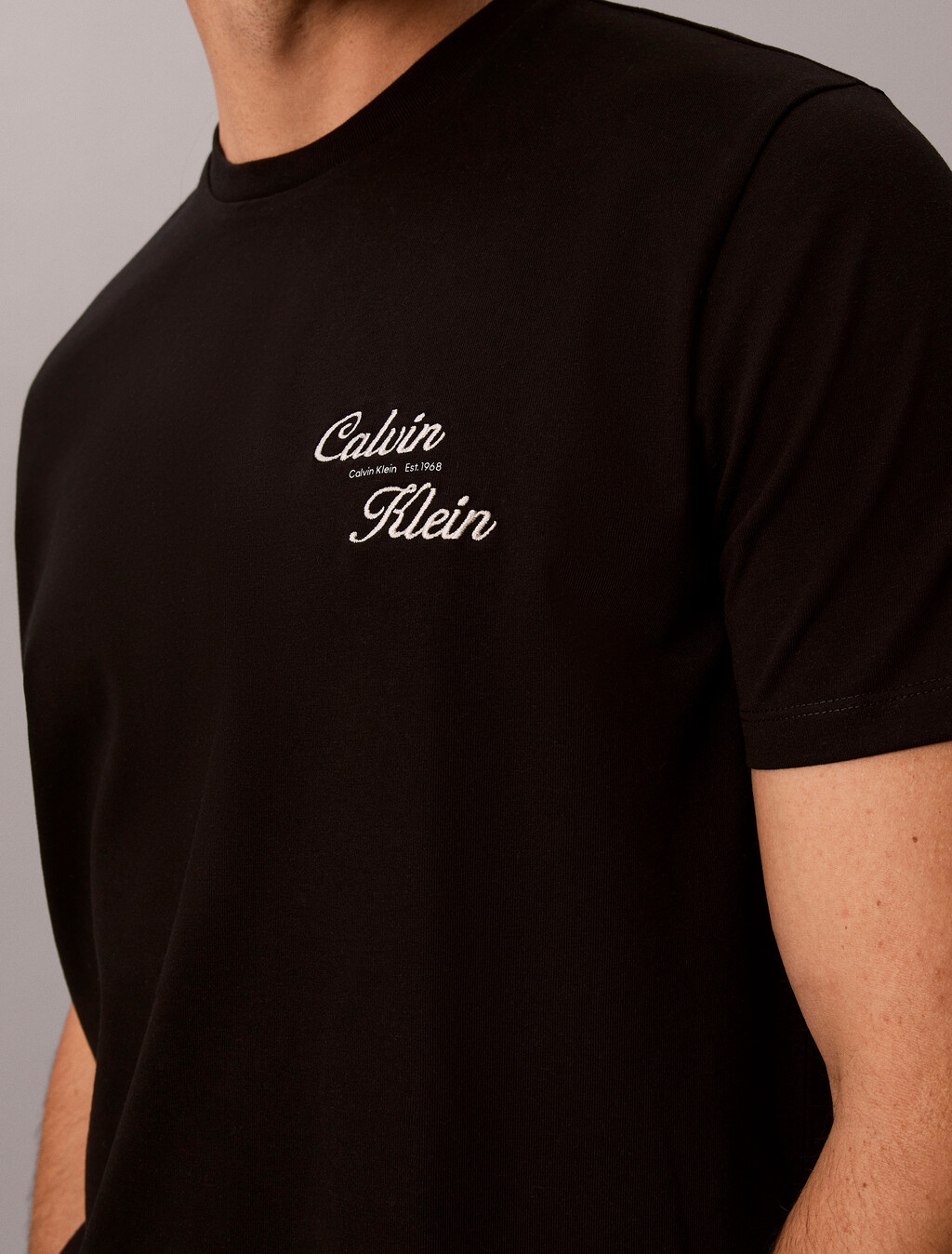 Cooling Classic Script Logo Tee, Black, hi-res