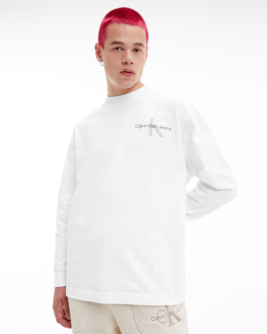 GENDER NETURAL MONOGRAM 長袖 T 裇
