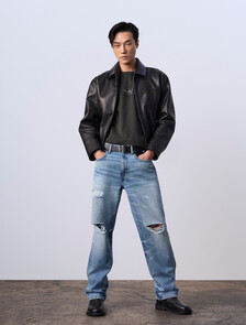 Jung Kook for Calvin Klein Monologo T 恤, Peat, hi-res