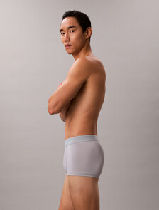 Monogram 圖案低腰平口內褲, misty grey w/ blue river fog, hi-res