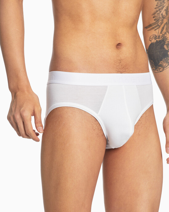 CK BLACK COTTON 低腰三角褲