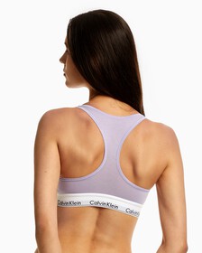 MODERN COTTON LIGHTLY LINED BRALETTE, VERVAIN LILAC, hi-res