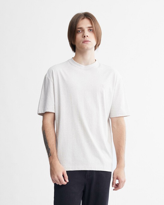 Calvin Logo Crew Neck Tee