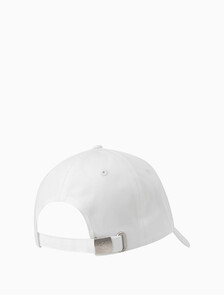 Calvin Klein Monogram 棒球帽, BRIGHT WHITE, hi-res