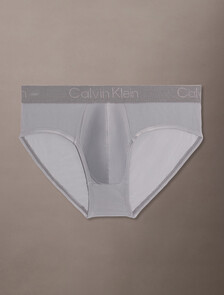 Ck Black 微細纖維低腰三角內褲, Grey Sky, hi-res