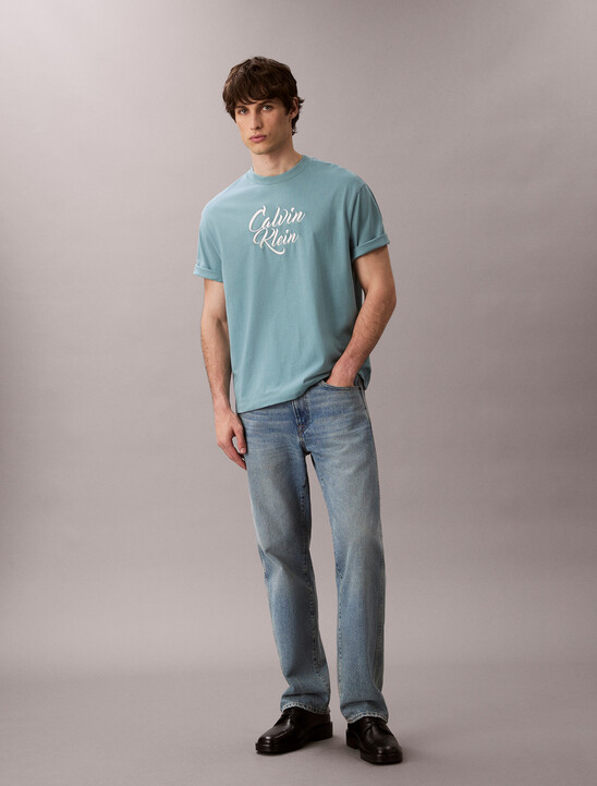Script Logo Graphic Relaxed T-Shirt