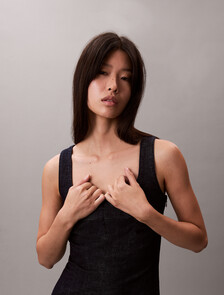 Sculpt Mini Dress, CK CLASSIC RINSE, hi-res