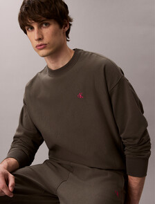 Premium Fleece Relaxed Sweatshirt, Beluga, hi-res