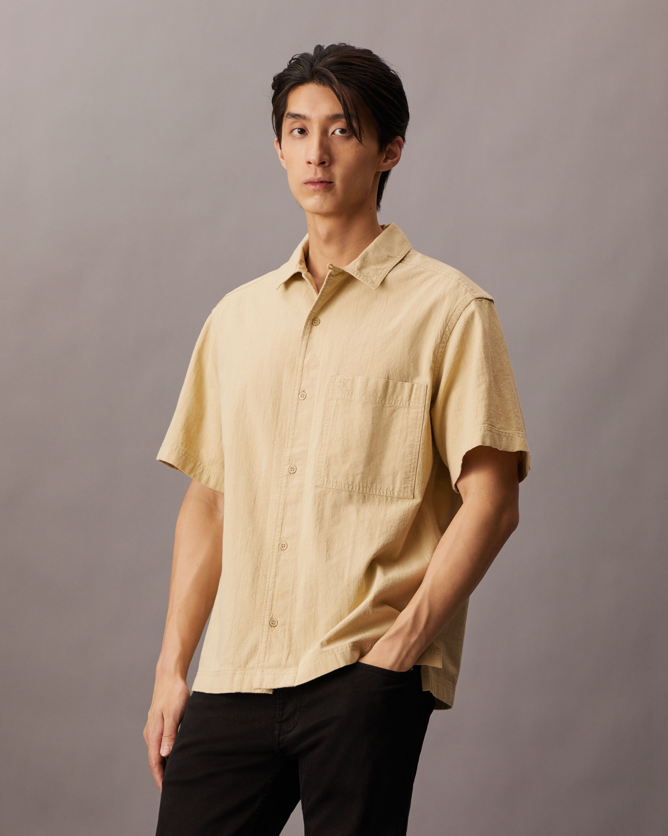 Khaki shirt clearance