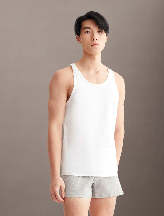 Icon Cotton 彈性背心 2 件裝