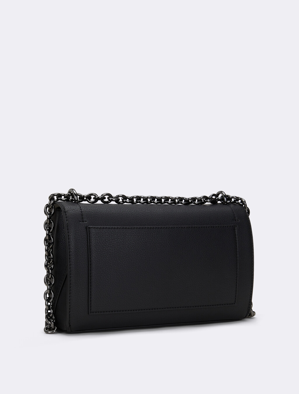 Minimal Monogram Flap Bag, CK Black, hi-res