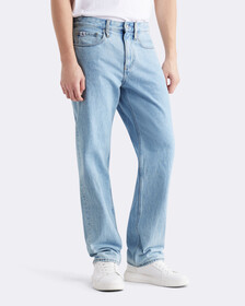 Recycled Cotton 90s Straight Jeans, 002LIGHT BLUE, hi-res