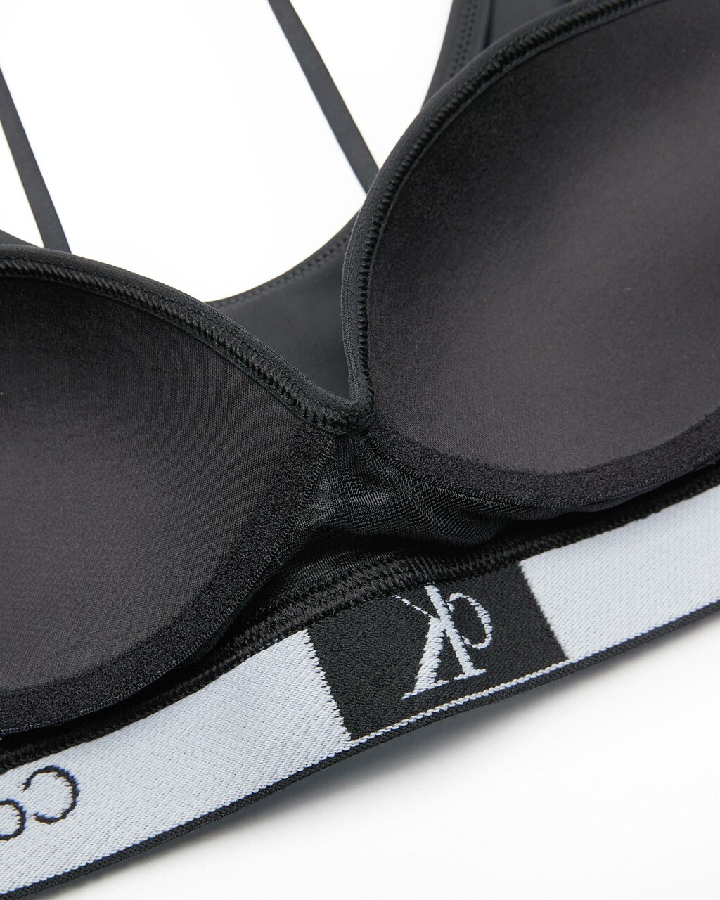 CALVIN KLEIN 1996 薄墊無鋼圈胸圍, Black, hi-res