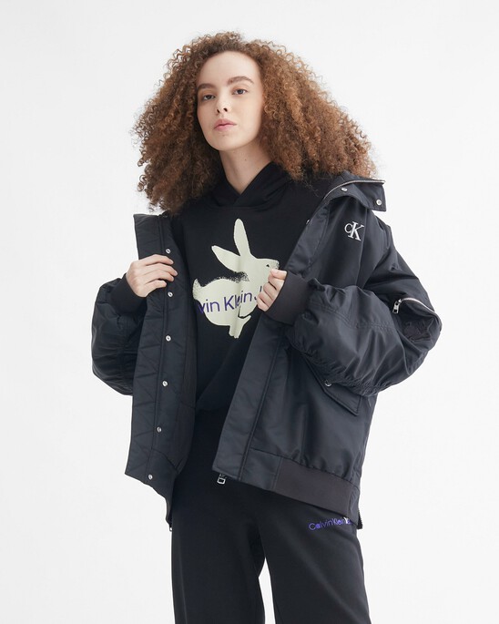 YEAR OF THE RABBIT BOMBER JACKET