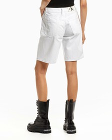 90s Reconsidered 直筒短褲, White, hi-res