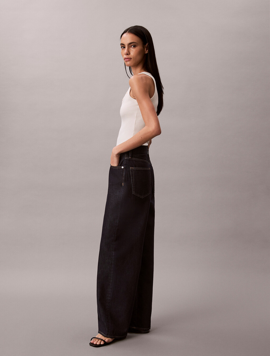 Eco Cool Wide Leg Jeans, CK CLASSIC RINSE, hi-res
