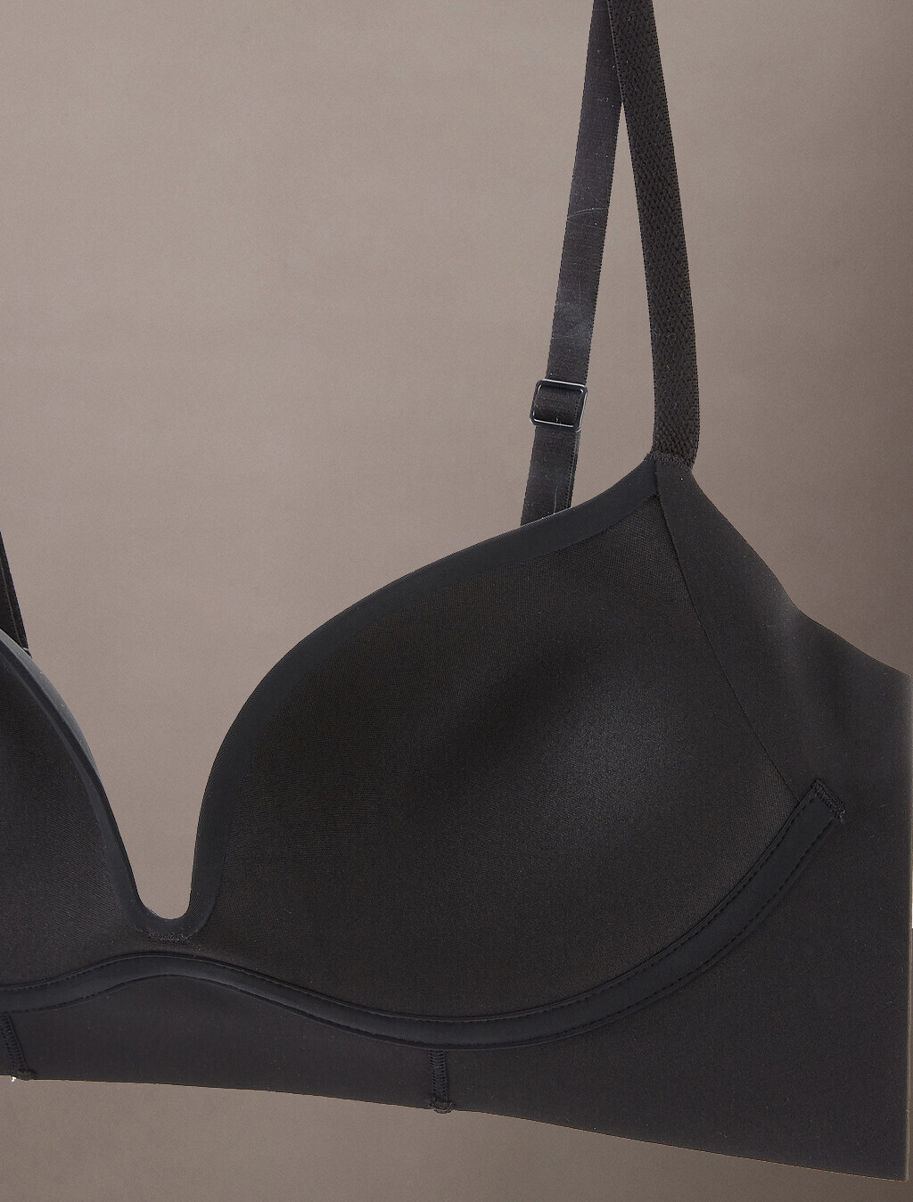 Invisibles Push Up Plunge Bra, Black, hi-res