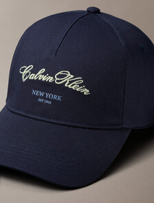 Calvin Klein NY Graphic Cap, Inkwell, hi-res