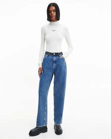SLIM RIB-KNIT JUMPER, IVORY, hi-res