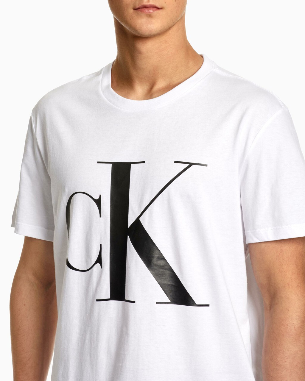 MONOGRAM RELAXED FIT TEE, BRILLIANT WHITE, hi-res