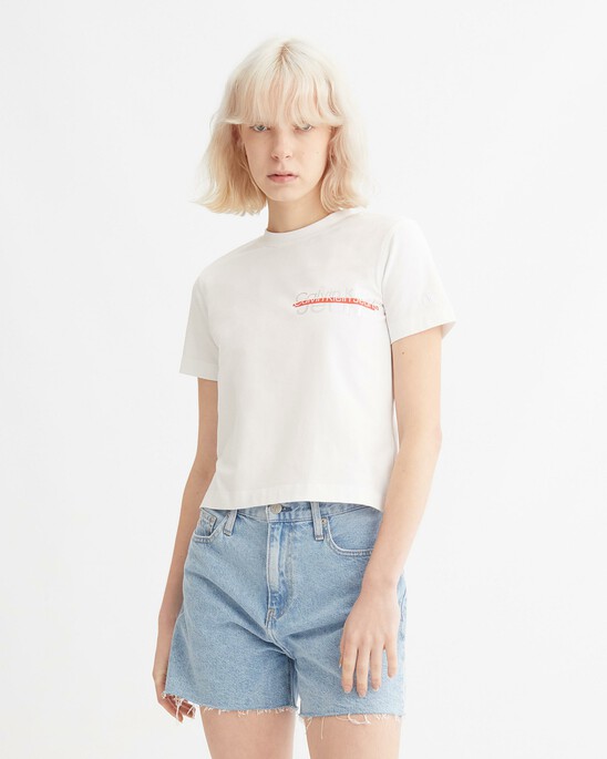 WINTER WHITES GRAPHIC LOGO TEE