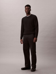 Extra Fine Merino Sweater, Black, hi-res