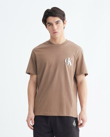 INFINITE COOL MONOGRAM 標準版型 T 裇, Shitake, hi-res