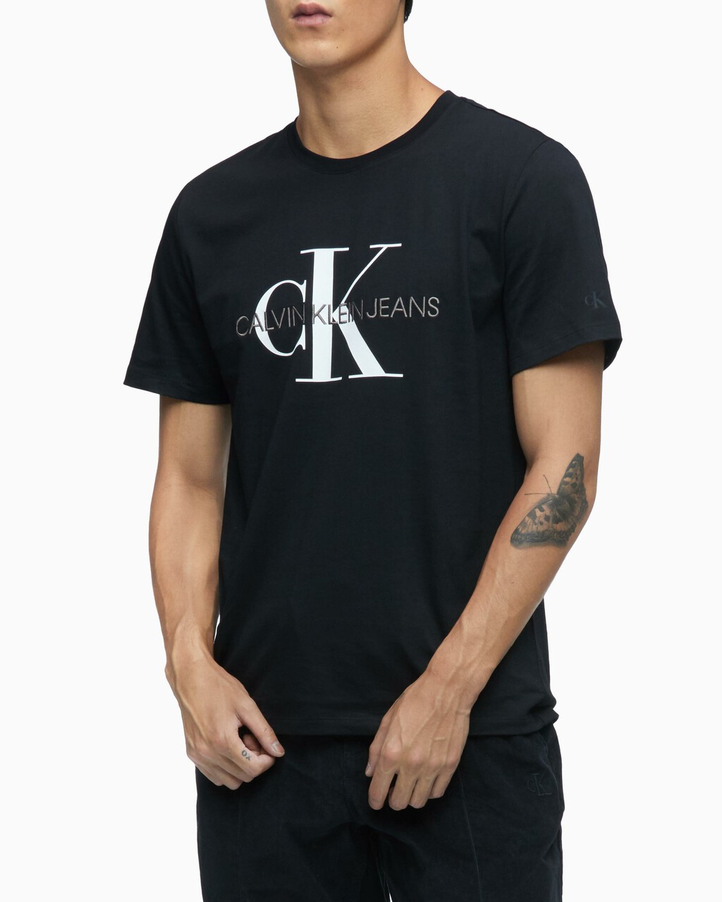 Monogram Logo 上衣, Ck Black, hi-res