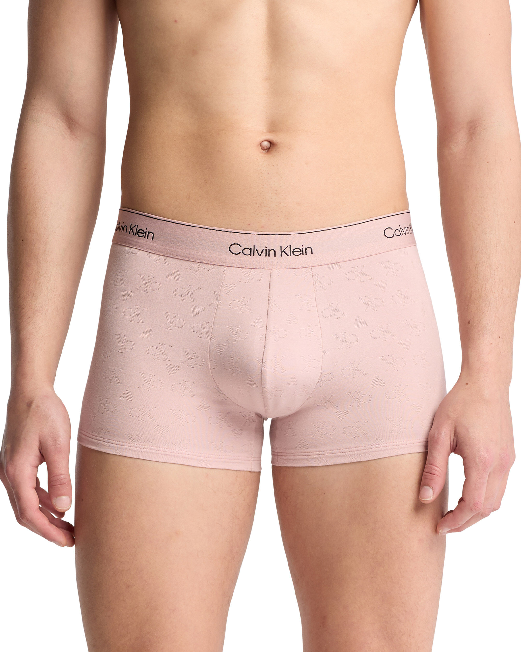 Calvin klein pink trunks discount