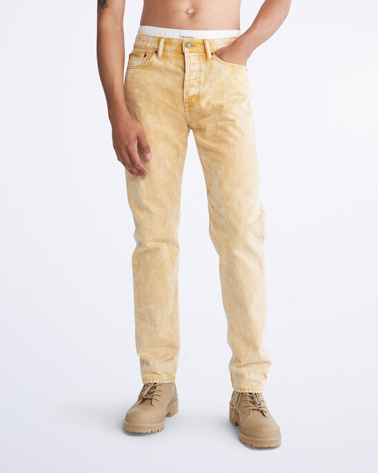 STANDARD STRAIGHT MINERAL WASH JEANS