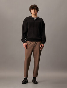 Essentials Slim Drawcord Chinos, Falcon, hi-res