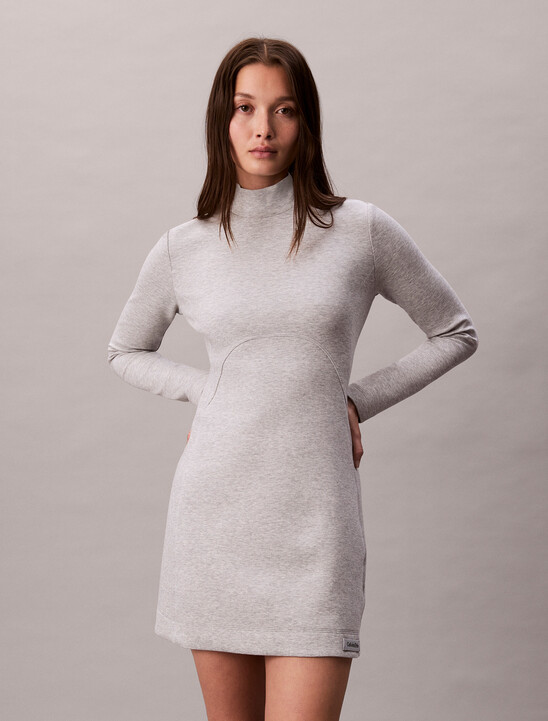 Scuba Fit & Flare Dress
