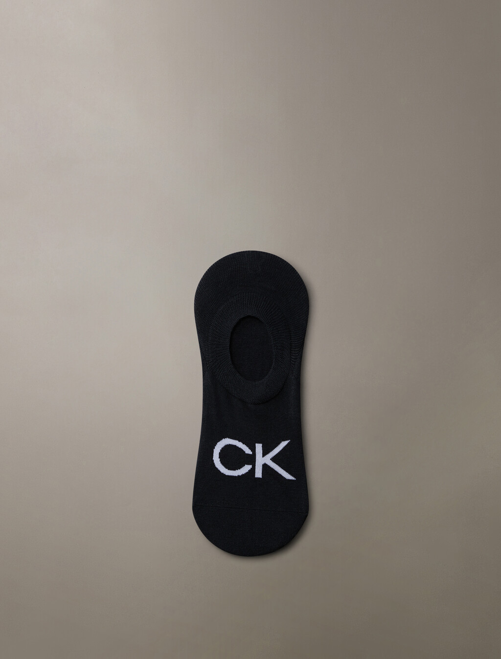 CK Logo No Show Liner Socks, GREY HTR, hi-res